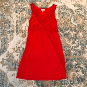 Loft Red Sundress